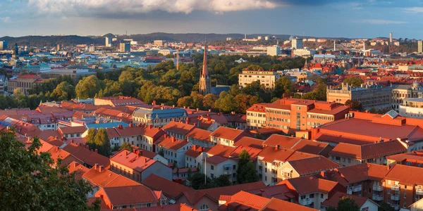 Gothenburg, İsveç'in havadan görünümü — Stok fotoğraf