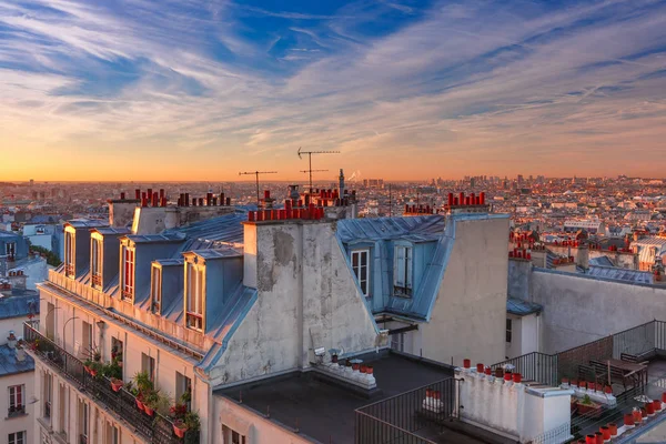 Alba a Parigi, Francia — Foto Stock