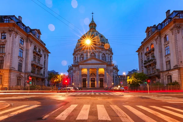 Iglesia de mármol en Copenhague, Dinamarca . —  Fotos de Stock