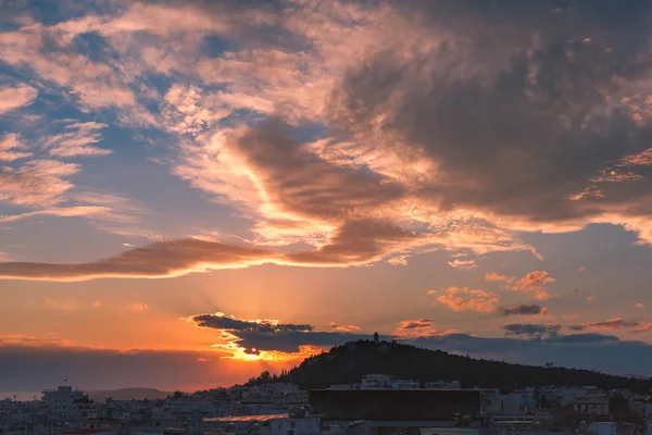 Philopappou en Koukaki in Athene, Griekenland — Stockfoto