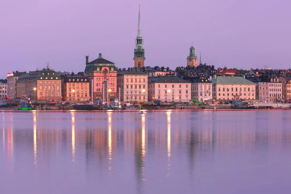 Gamla Stan в Стокгольме, Швеция — стоковое фото