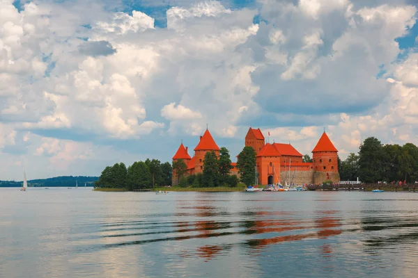 Trakai sziget vár — Stock Fotó