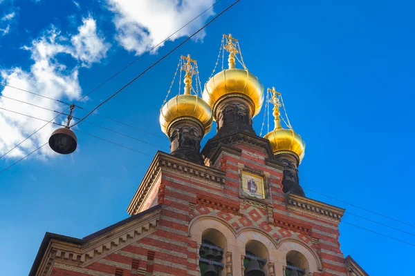 Церковь Александра Невского в Копенгагене — стоковое фото