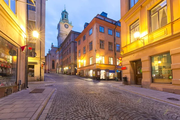 Igreja Storkyrkan em Stockholm, Suecia — Fotografia de Stock