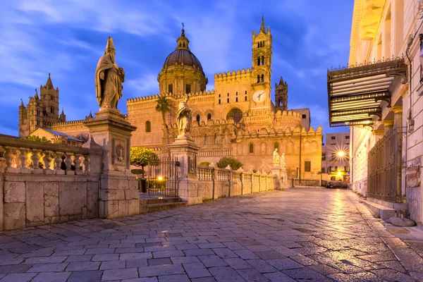 Palermo kathedraal, Sicilië, Italië — Stockfoto