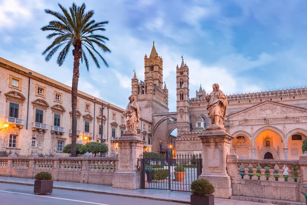 Palermo kathedraal, Sicilië, Italië — Stockfoto