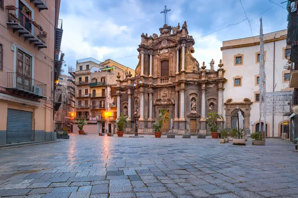 Церква Сананна в Палермо, Сицилія, Італія — стокове фото
