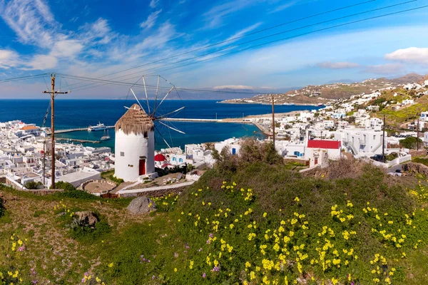 Chora on island Mykonos, Greece — Stock Photo, Image