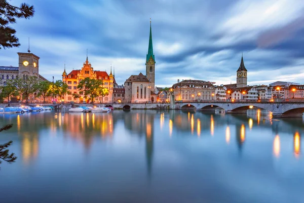 Zurich, the largest city in Switzerland — Stock Photo, Image