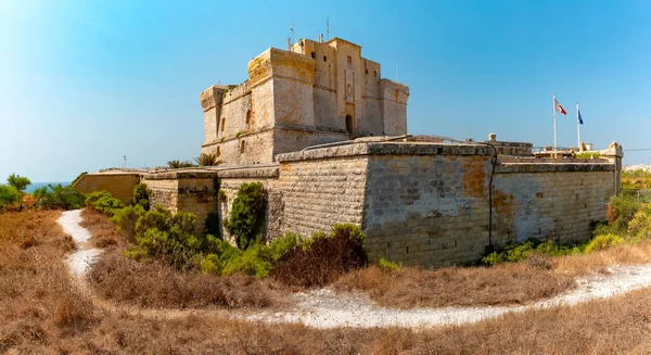 Εναέρια θέα του Marsaxlokk, Μάλτα — Φωτογραφία Αρχείου