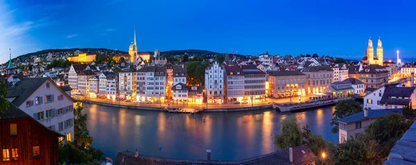 Zürich, grösste Stadt der Schweiz — Stockfoto