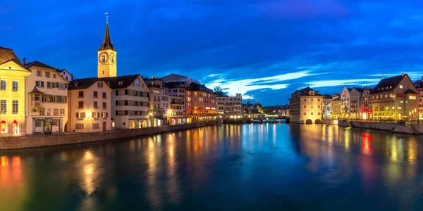 Zurich, kota terbesar di Swiss — Stok Foto