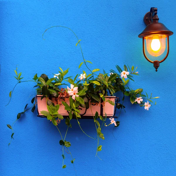 Barevný dům na Burano, Benátky, Itálie — Stock fotografie