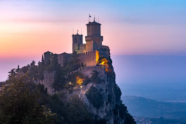 Guaita twierdzy w San Marino — Zdjęcie stockowe