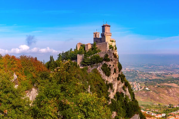 Guaita twierdzy w San Marino — Zdjęcie stockowe