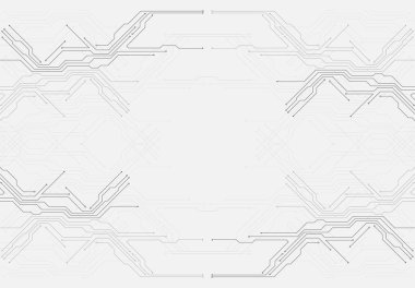 Soyut teknoloji devre kartı. İletişim konsepti