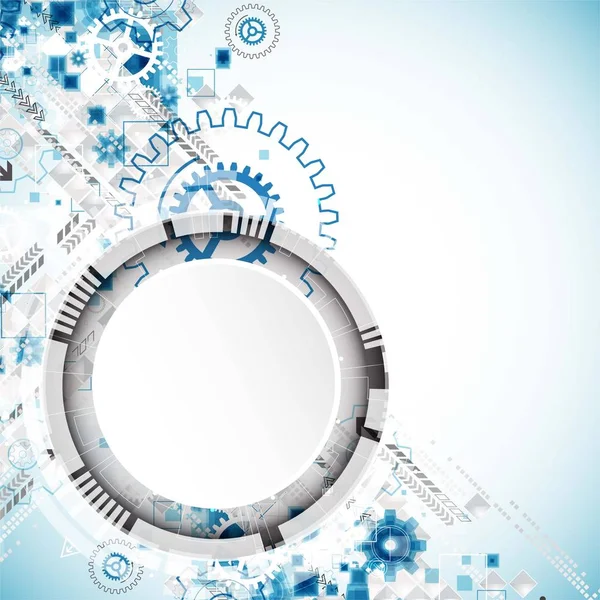 Arka plan çeşitli teknolojik elemanları ile. Dikey yapısı desen teknoloji zemin. Vektör