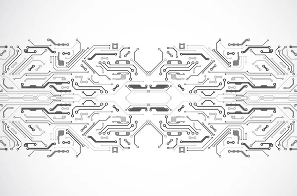 Vektör çizimi, yüksek teknoloji dijital teknoloji ve mühendislik teması