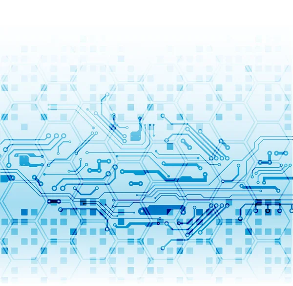 Vektör çizimi, yüksek teknoloji dijital teknoloji ve mühendislik teması