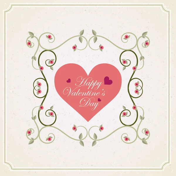 Valentine Day Vector Background — Stock Vector