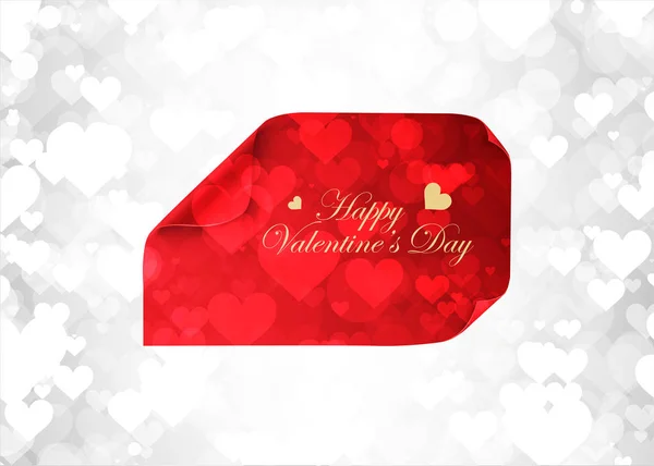 Día San Valentín Vector Fondo — Archivo Imágenes Vectoriales