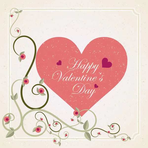 Día San Valentín Vector Fondo — Archivo Imágenes Vectoriales