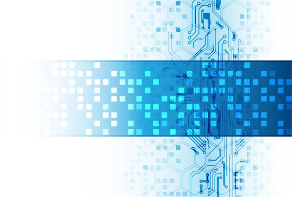 Vektör çizimi, yüksek teknoloji dijital teknoloji ve mühendislik teması