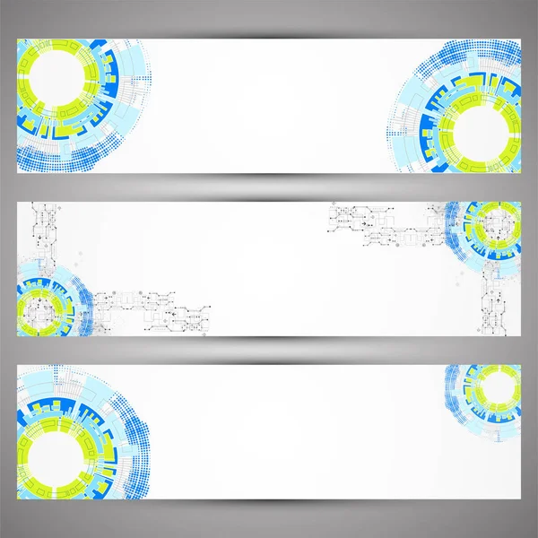 Set Web Banners Vector — Stock Vector