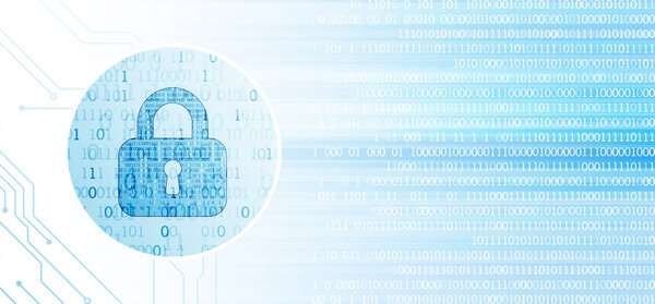 Концепция защиты. Защитить механизм, конфиденциальность системы. Векторная иллюстрация
