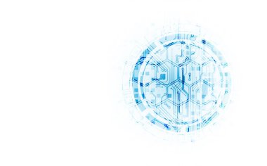 Parlak teknolojik arka plan. Senin iş kavramı için yaratıcı bir fikir.