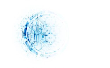 Parlak teknolojik arka plan. Senin iş kavramı için yaratıcı bir fikir.