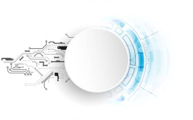 Parlak teknolojik arka plan. Senin iş kavramı için yaratıcı bir fikir.