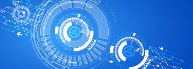 Soyut teknoloji kavramı. Devre kartı, yüksek bilgisayar rengi 