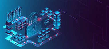 Biyometrik koruma konsepti. Mekanizmayı, sistem gizliliğini koruyun.