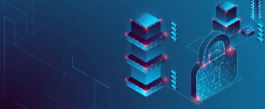 Biyometrik koruma konsepti. Mekanizmayı, sistem gizliliğini koruyun.