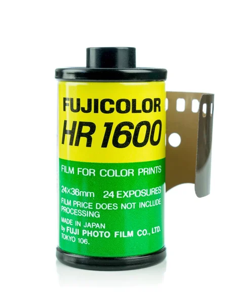Niedersachsen Německo Červenec 2019 Rollový Film Fujicolor Hr1600 Analogový Fotoaparát — Stock fotografie