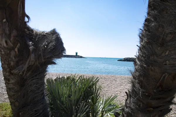 Touristischer Hafen von Ostia bei Rom — Stockfoto