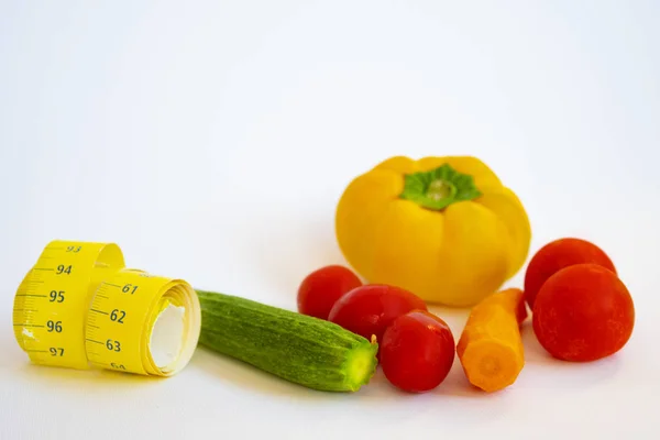 Vegetarisch dieet om gewicht te verliezen — Stockfoto