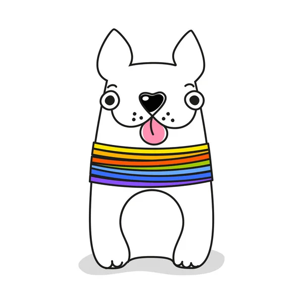 Πρότυπο emoji σκύλου — Διανυσματικό Αρχείο