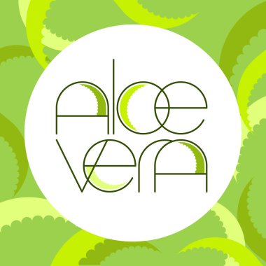 aloe vera şablonu
