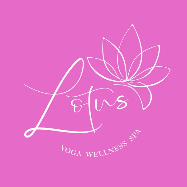 Шаблон логотипу Lotus Векторна Графіка