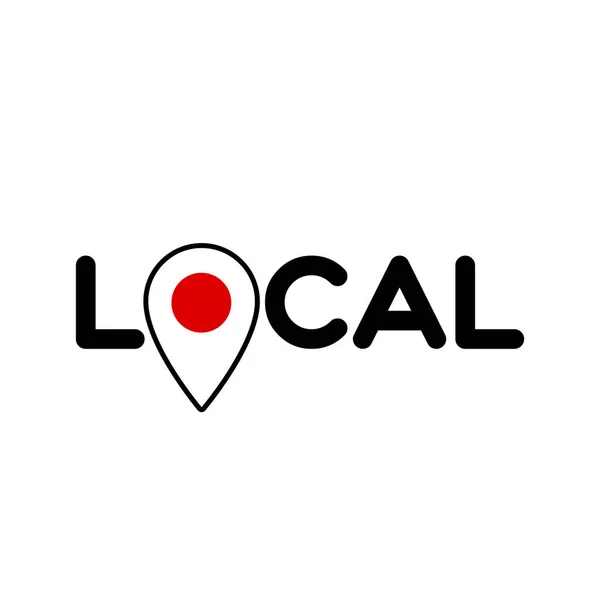 Tendance locale globale — Image vectorielle