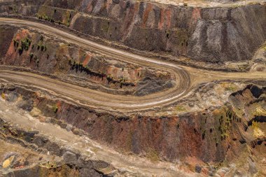 Açık demir cevheri kariyer. Ekipman. 