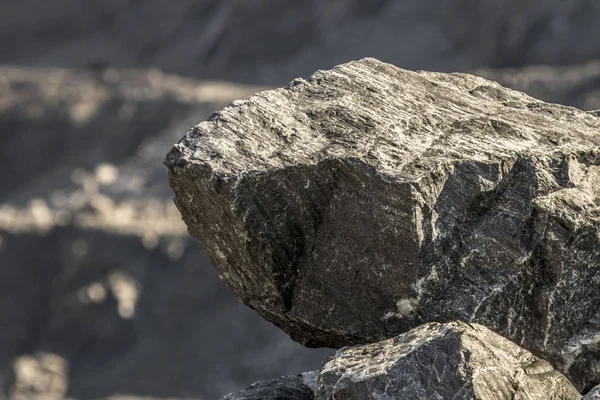 Mineração Céu Aberto Pedreiras Imagem De Stock