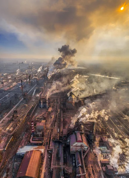 生態学的災害 汚染された空気 — ストック写真