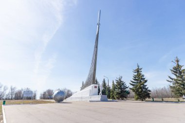  Engels yakınlarındaki Gagarins Anıt Parkı