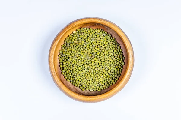 Tahta tabakta yeşil fasulye tohumu 