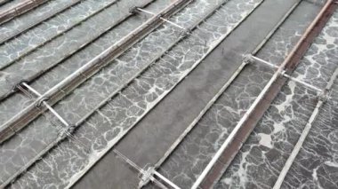 Geniş su arıtma çemberi.