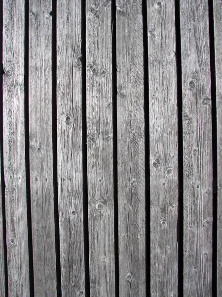 Natural gray stripe old wooden board background — Stock Photo, Image
