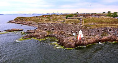 Burç Fin kale Suomenlinna Helsinki, Finlandiya